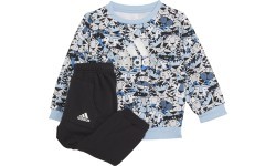 Adidas Sportinis Kostiumas Vaikams I Aop Jog Ft Black Blue H65806