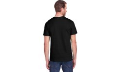 Мужская футболка Fruit of the Loom Iconic 150 T чёрная 00006