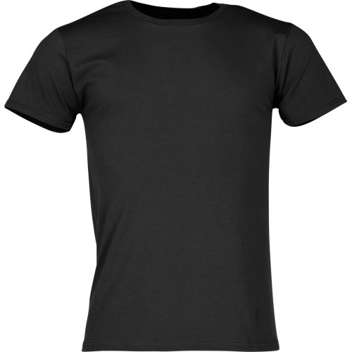Мужская футболка Fruit of the Loom Iconic 150 T чёрная 00006