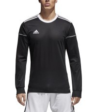 Adidas Futbolo Marškinėliai Paaugliams Squad 17 Jsy Ls Black  BJ9185P