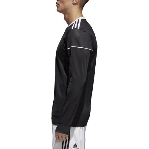 Футболка футбольная подростковая Adidas Squad 17 JSY LS Black BJ9185P