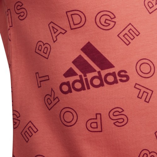 Adidas G Logo T Ess Girls' T-Shirt Pink HF1831