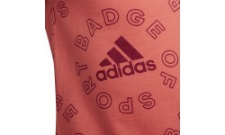 Футболка для девочек Adidas G Logo T Ess Pink HF1831
