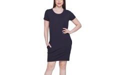 Glo Story Women's Dress Black WPO 1895