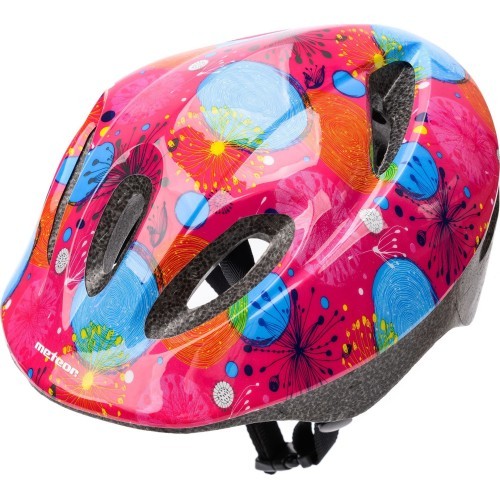 dviračių šalmas ks05 - Abstrakt różowy 
