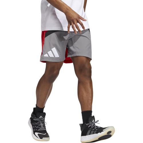 Adidas Šortai Vyrams Galaxy Short Grey Red HE2902