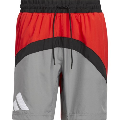 Мужские шорты Adidas Galaxy, серо-красные HE2902