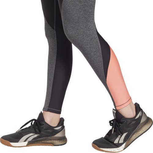 Женские легинсы Reebok TS Lux HR Tight серые GN5407