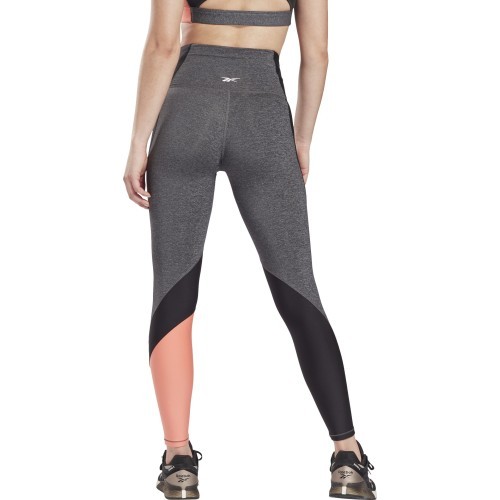 Женские легинсы Reebok TS Lux HR Tight серые GN5407