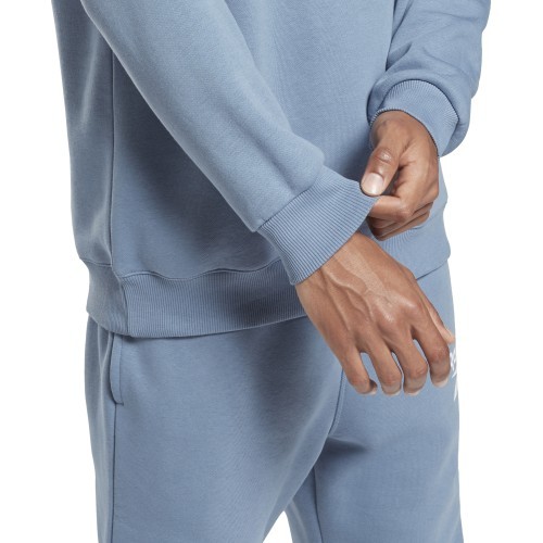 Мужская толстовка Reebok RI Fleece Crew, синяя