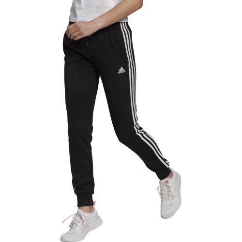 Женские брюки Adidas W 3S Ft C Pt, чёрные GM8733
