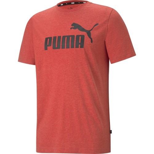 Puma Men's T-shirt Ess Heather Tee Coral