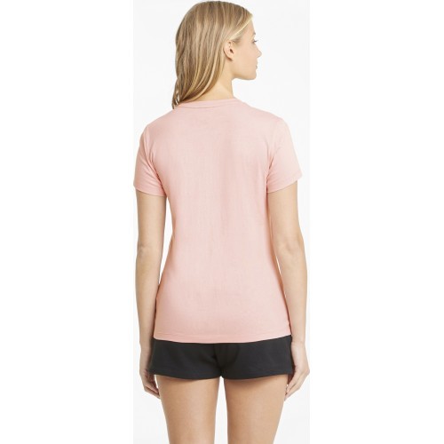 Puma Women's Ess Logo Tee Bridal Pink