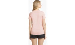 Puma Women's Ess Logo Tee Bridal Pink