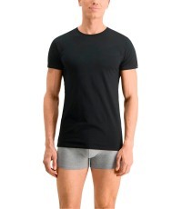 Мужские футболки Puma Basic 2p Cre Black 935016 01