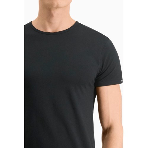 Мужские футболки Puma Basic 2p Cre Black 935016 01