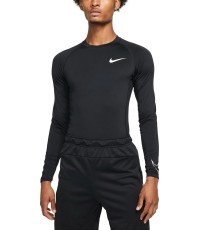 Nike M Nk Df Tight Top LS Men's Long-Sleeve Shirt Black DD1990 010