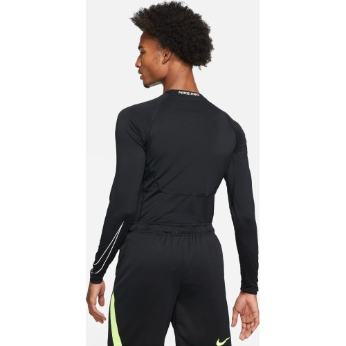 Мужская футболка с длинным рукавом Nike M Nk Df Tight Top LS, чёрная DD1990 010