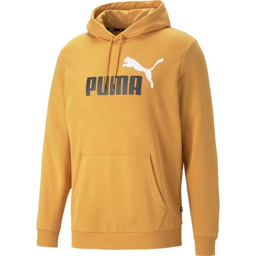Мужская толстовка Puma Ess+ 2 Col Big Logo Yellow 586765 30