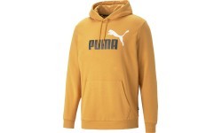 Мужская толстовка Puma Ess+ 2 Col Big Logo Yellow 586765 30