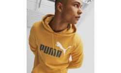 Puma Džemperis Vyrams Ess+ 2 Col Big Logo Yellow 586765 30