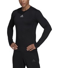 Adidas Marškinėliai Vyrams Tf Ls Top Cr M Black H23120
