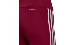 Женские легинсы Adidas W 3s 78 Tight бордовые HD6837