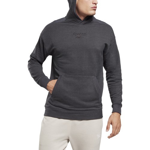 Reebok TE Melange OTH Hood men's hoodie, black