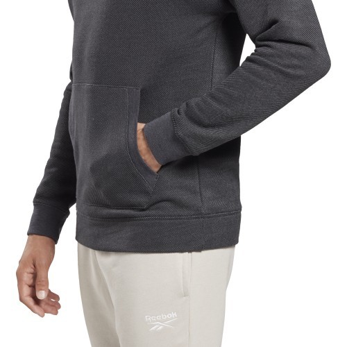 Reebok TE Melange OTH Hood men's hoodie, black