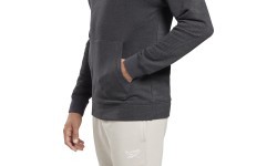 Мужская толстовка Reebok TE Melange OTH Hood, чёрная