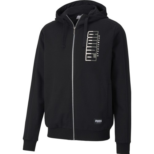 Толстовка Puma Athletics Hooded, чёрная 581350 01