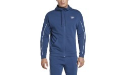 Reebok Wor Piping FZ Men's Sweatshirt Blue HA1073