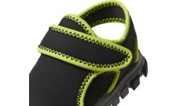 Reebok Wave Glider III детские сандалии, чёрно-зелёные CN8610