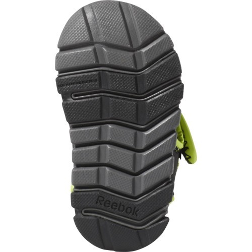 Reebok Wave Glider III Kids' Sandals Black Green CN8610