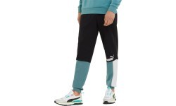 Puma Ess+ Block Sweatpants Men's Black White Mint 848007 50