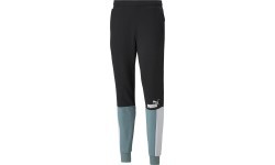 Спортивные брюки мужские Puma Ess+ Block Black White Mint 848007 50