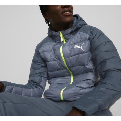 Puma PackLite Hooded Men's Down Jacket, Blue 849355 18