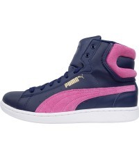 Детская обувь Puma Vikky Mid LS Purple Pink 358762 01