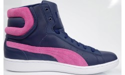 Puma Vikky Mid LS Kids' Shoes Purple Pink 358762 01