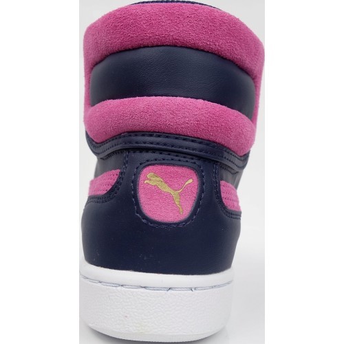 Puma Vikky Mid LS Kids' Shoes Purple Pink 358762 01