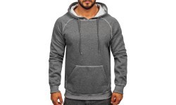 J.Style Džemperis Vyrams Fleece Grey 8B152-5