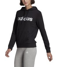 Adidas W Lin FT Hoodie Women's Sweatshirt Black GL0635