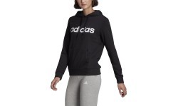 Adidas Džemperis Moterims W Lin Ft Hoodie Black  GL0635