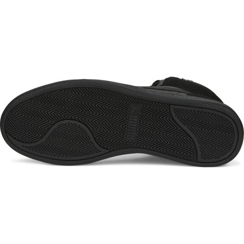 Puma Shuffle Mid Fur Flat Black Men's Shoes 387609 01
