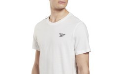 Мужская футболка Reebok Ri Left Chest Logo белая HG4443