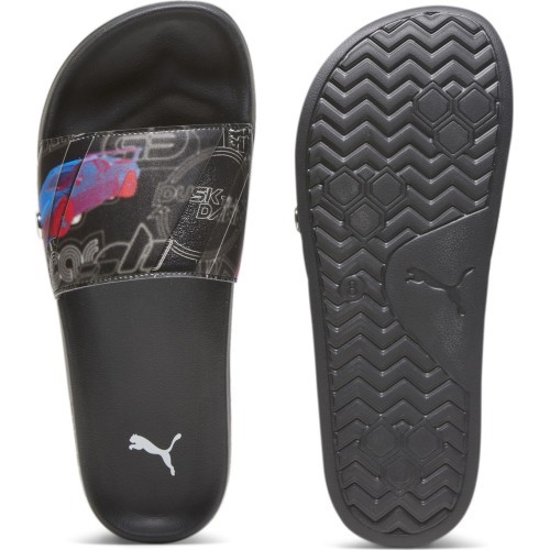 Мужские шлёпанцы Puma BMW MMS Leadcat 2.0 чёрные 307766 01