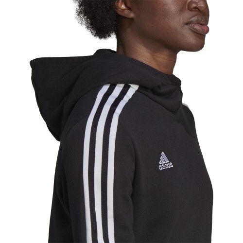 Женская толстовка с капюшоном Adidas Tiro 21 черная GM7329