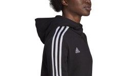 Женская толстовка с капюшоном Adidas Tiro 21 черная GM7329