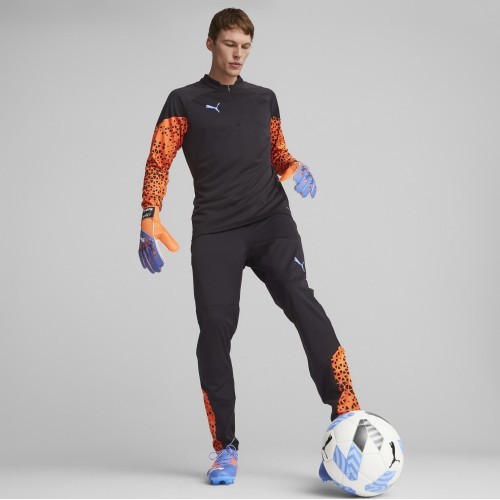 Puma Ultra Grip Goalkeeper Gloves Orange Blue 041817 05