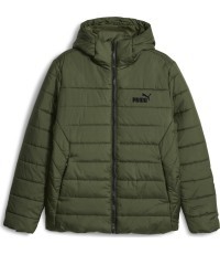 Мужская куртка Puma Ess Hooded Padded Jacket зелёная 848938 31